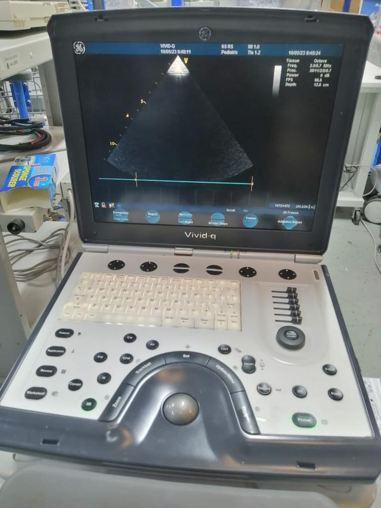 GE vivid q Ultarsound