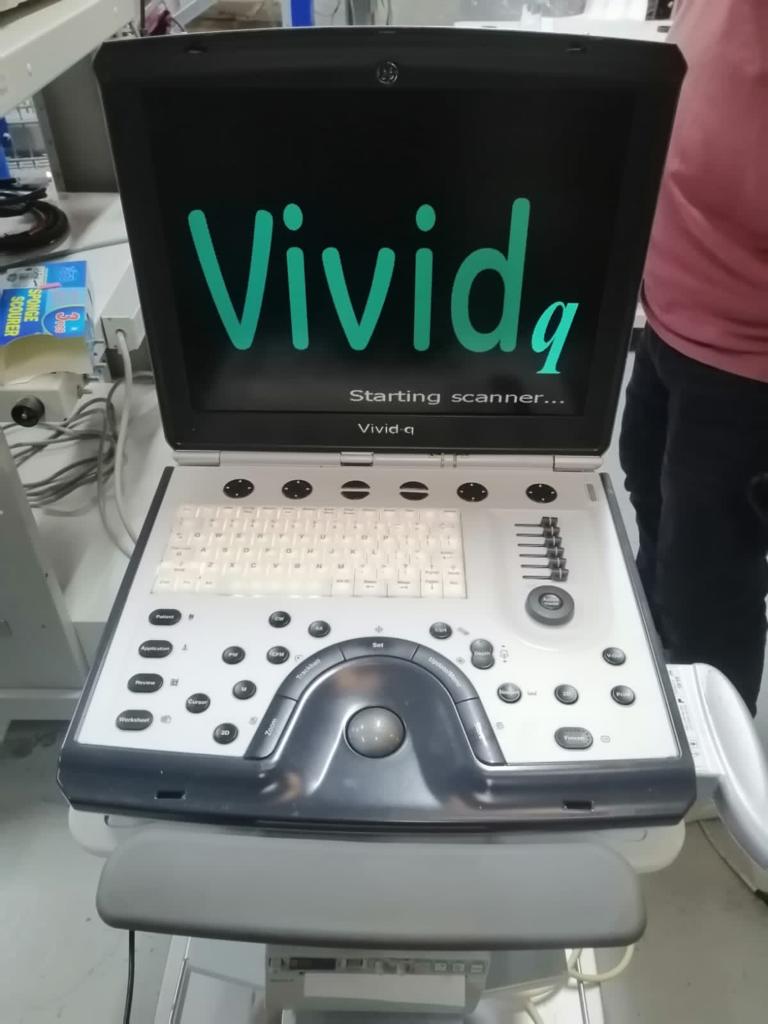 GE vivid q Ultarsound
