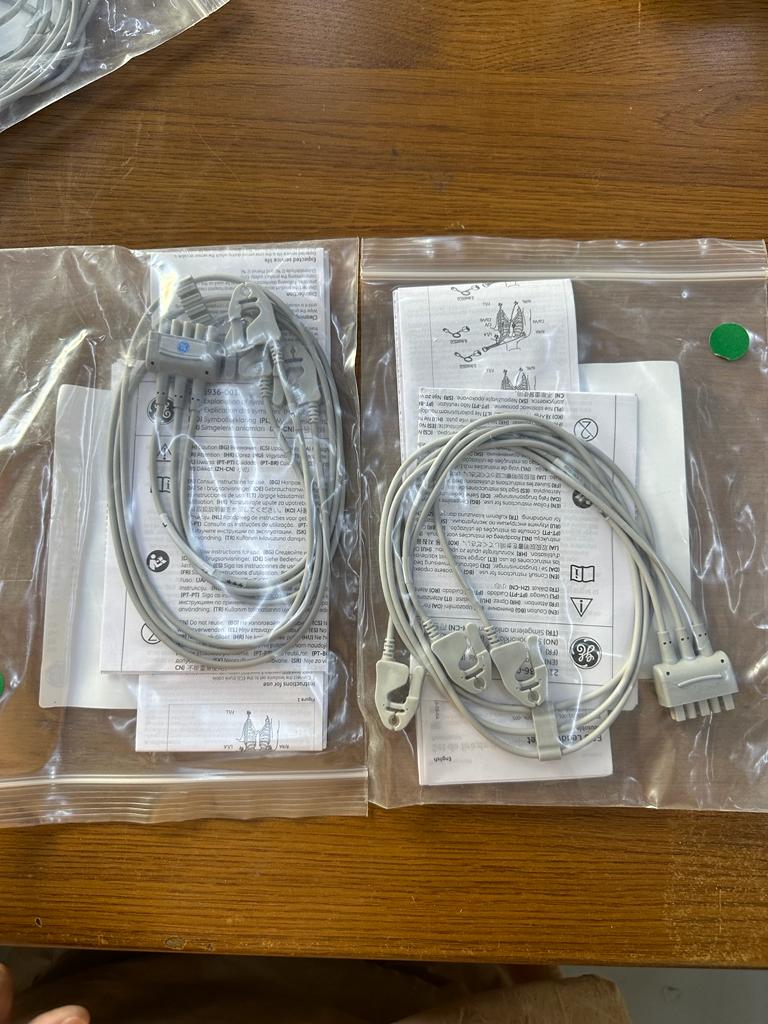 GE ECG cables and ECG wire set